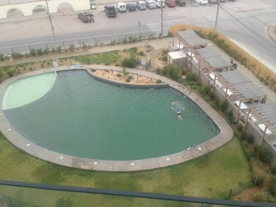 Piscina y quinchos
