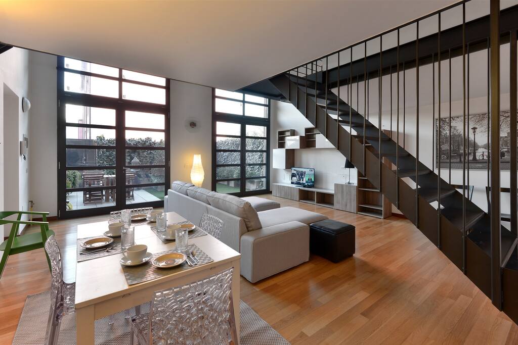 Beautiful Loft garden parking Lofts for Rent in Milano Beautiful Loft garden parking Lofts for Rent in Milano