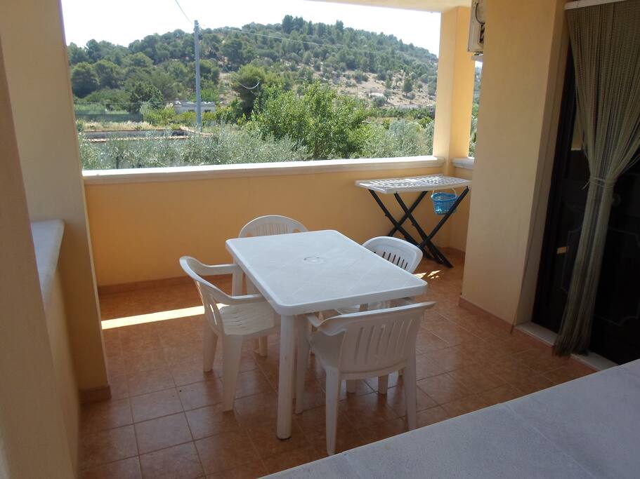 veranda attrezzata