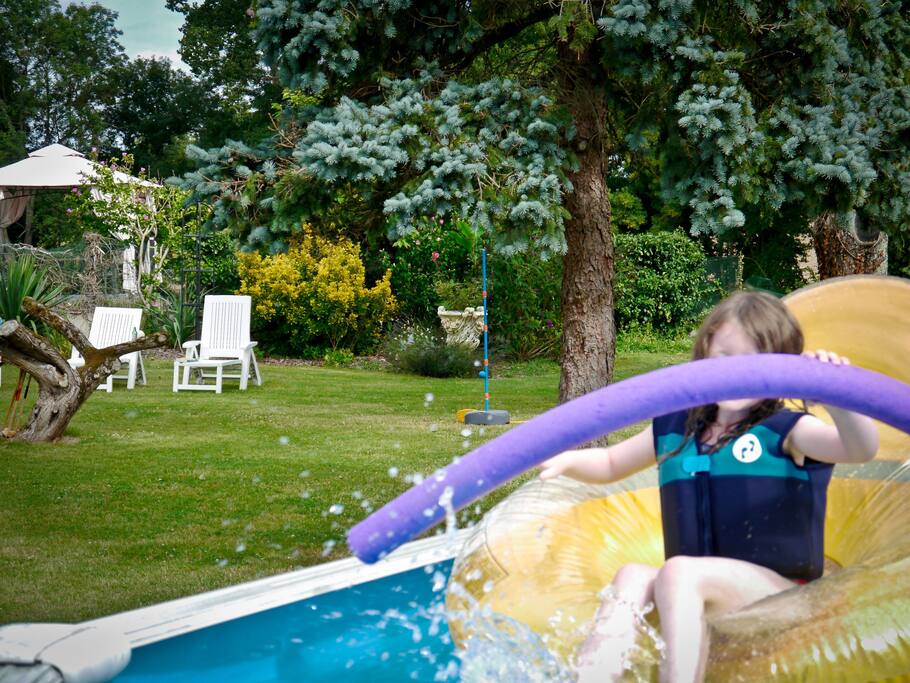 Fun in the Pool.