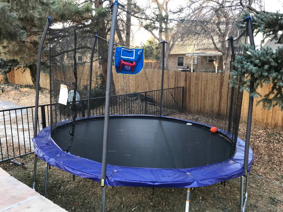 Backyard trampoline