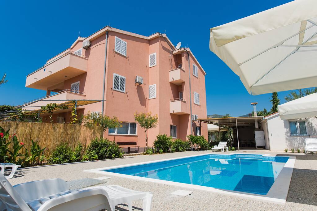 Apartment is located on the top floor of the house