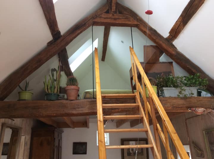 Vue sur la mezzanine