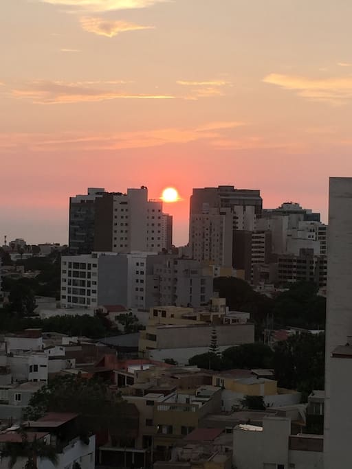 Sunset view