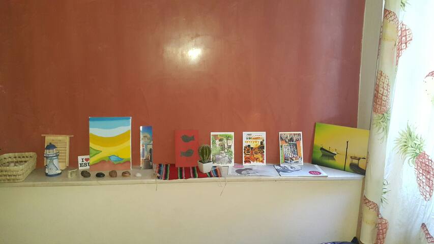 Open single bedroom in center tangier/2mn beach