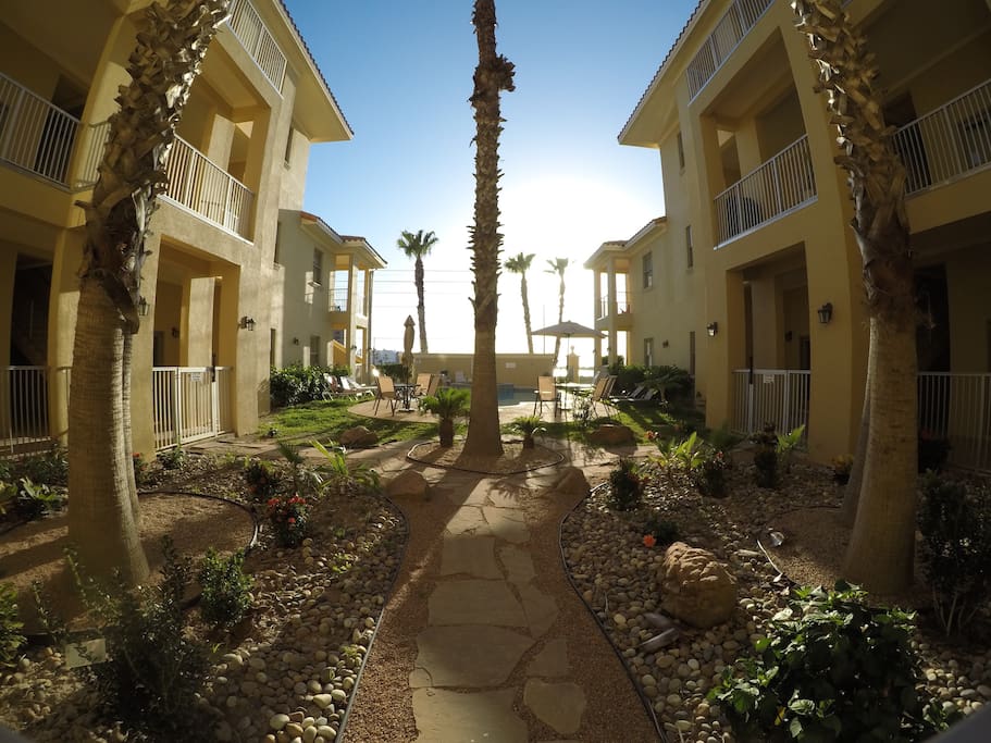 Courtyard area