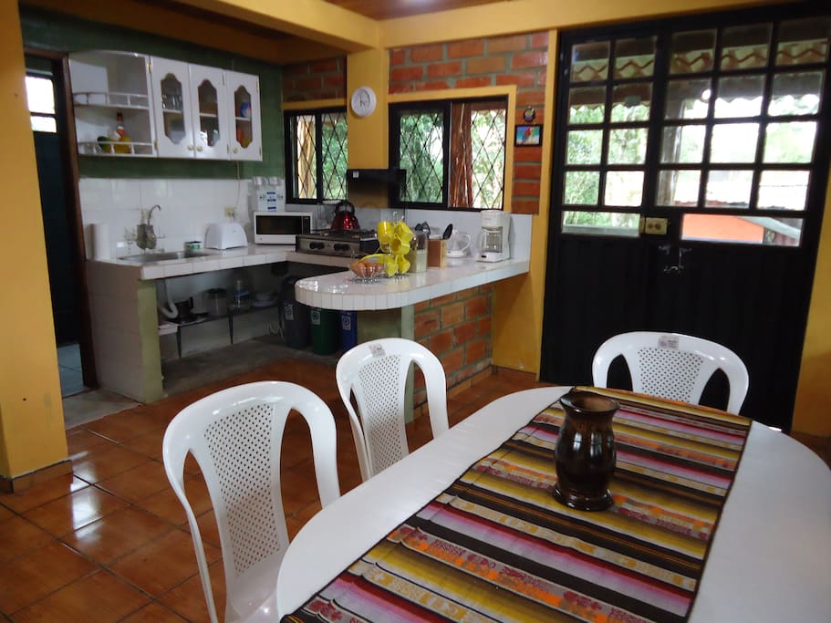 Cocina totalmente instalada.