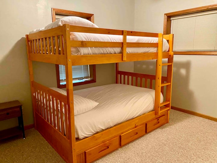 Full bunk bed.