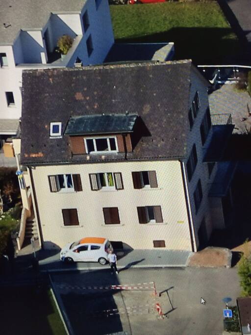 Das ist unser Haus.