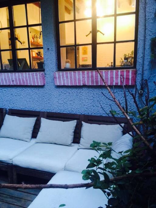 Lounge private garden