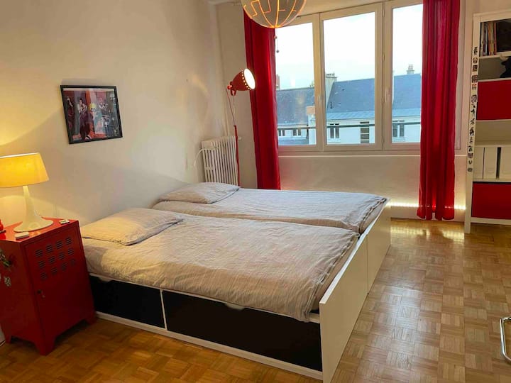 Საძინებელი 2 , 2 ერთადგილიანი საწოლი 90x200 სმ 