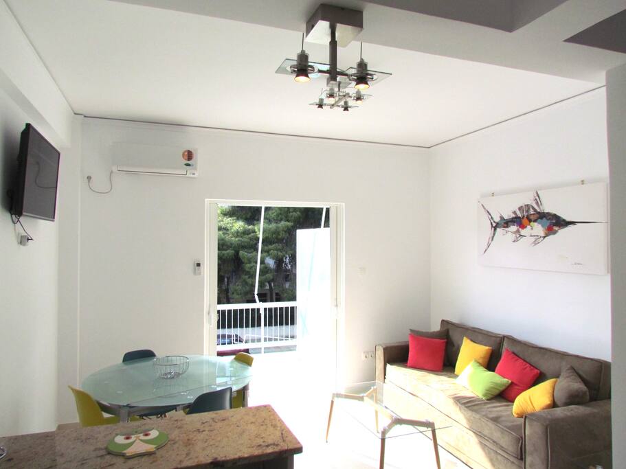 Living room with dinning table
