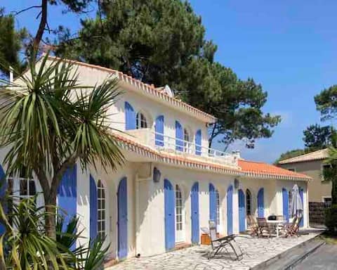 Artist's villa by the sea