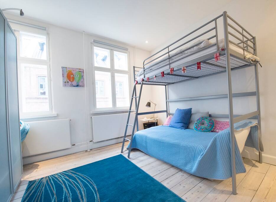 Værelse med 3 sove pladser