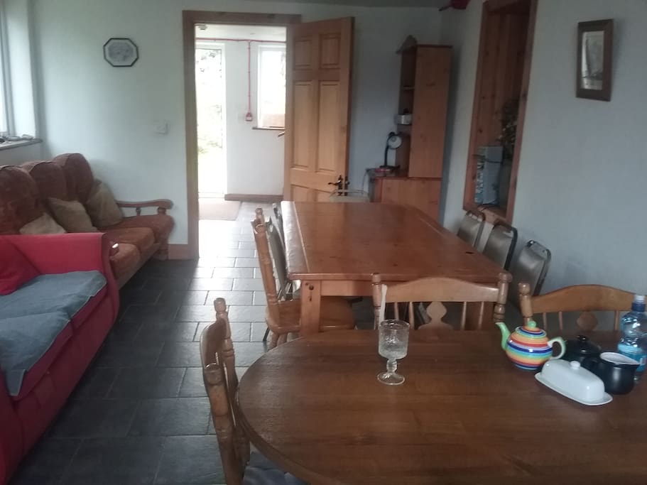 Kitchen and dining room