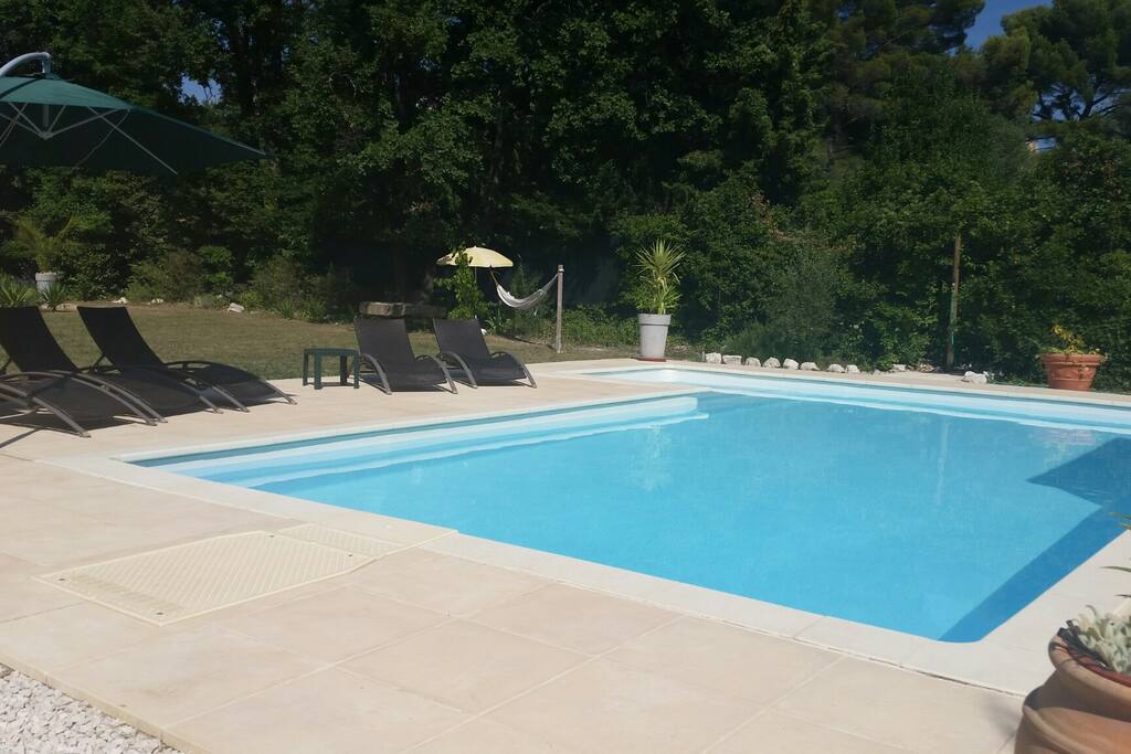 Piscine plein sud