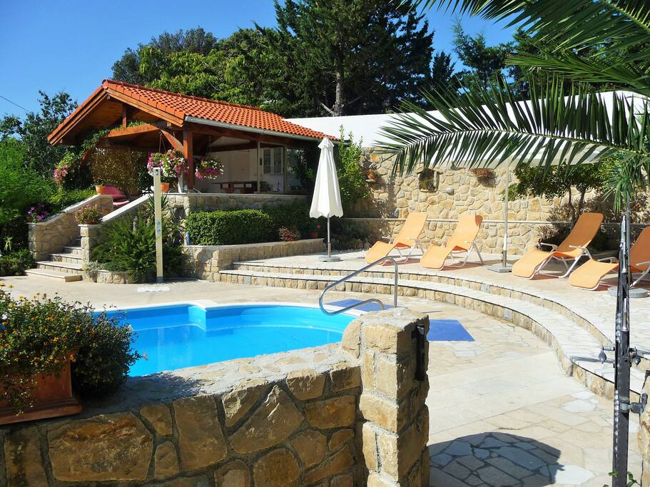 Eingang Poolanlage