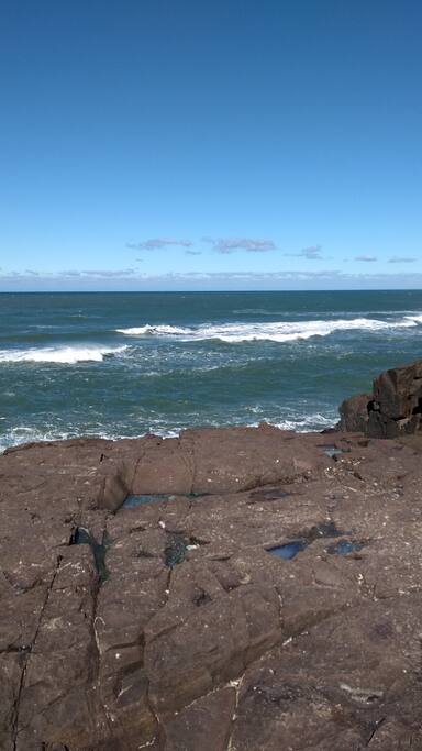 Praia próximo a casa