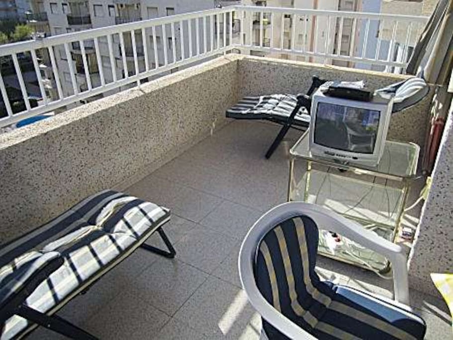Terraza en L