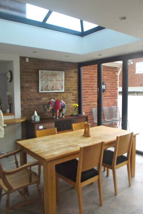 Dining Space.