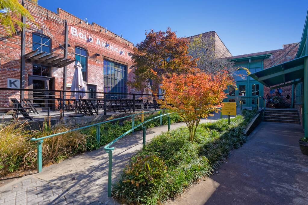 The courtyard