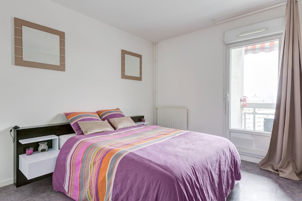 Vue de la chambre...