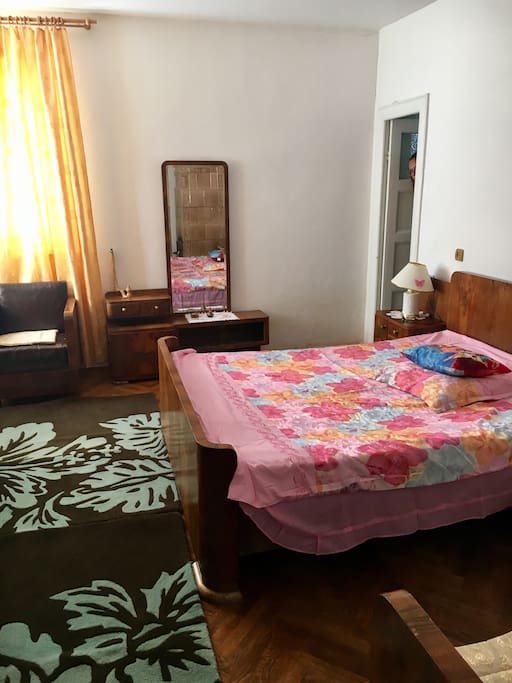 Bedroom 18 sqm, double bed