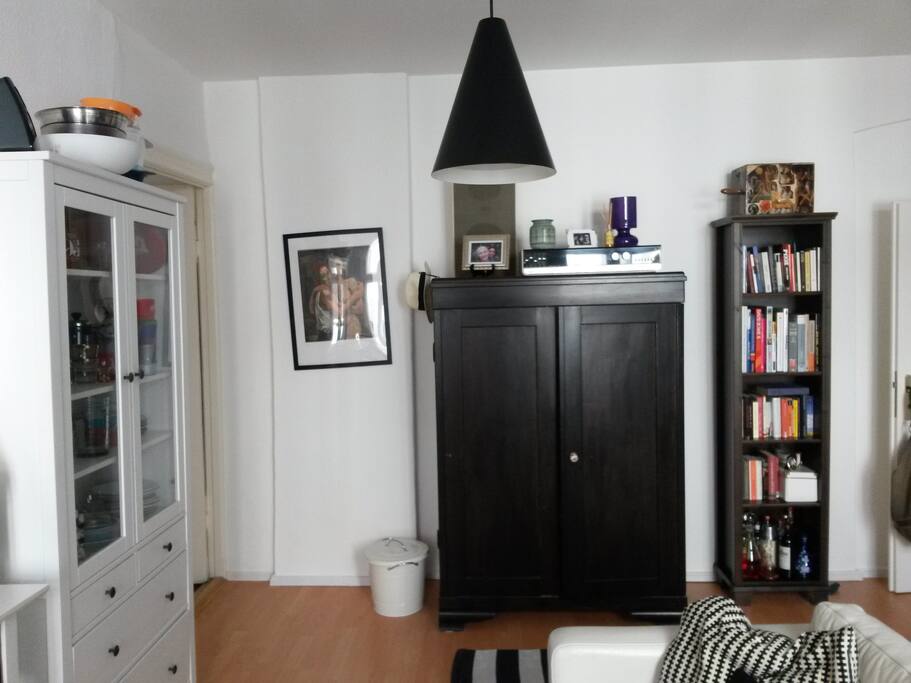Living room, way to bedroom to your right