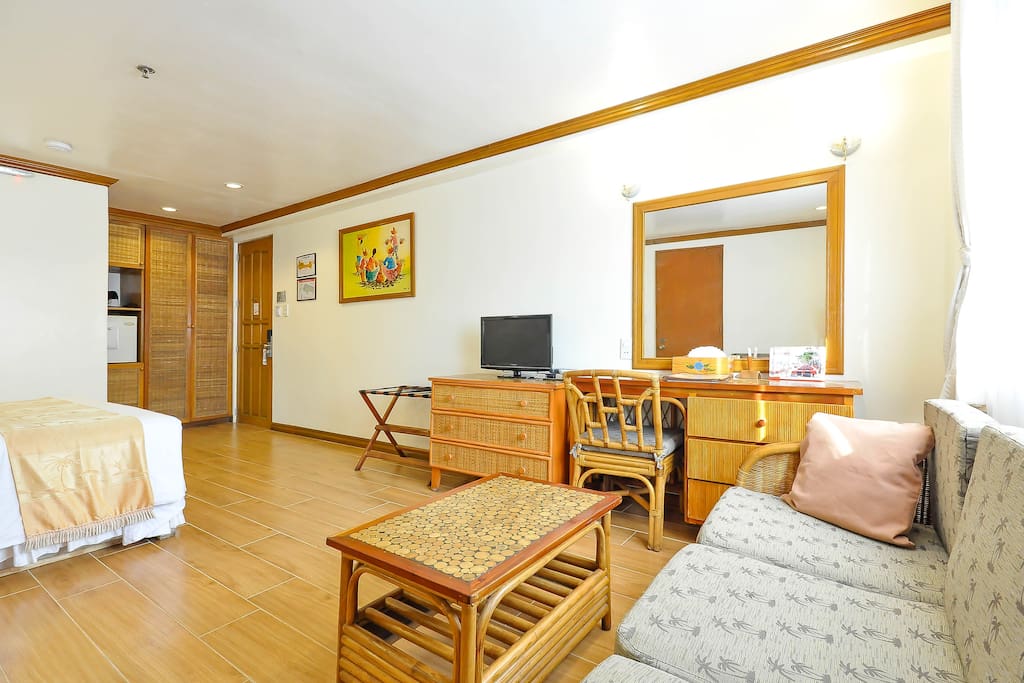 A Classic Room for 2 Persons, just steps away from White Beach Station 2.