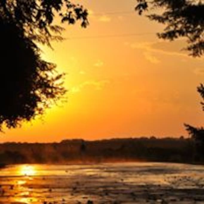 Beautiful Sunsets away your arrival.