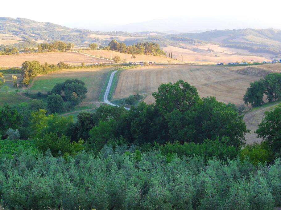scorcio della nostra strada