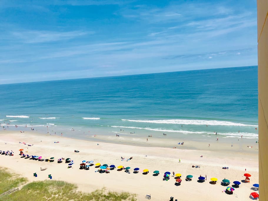 Relax and enjoy the view from your balcony.