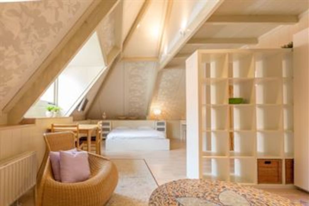 Spacious bedroom