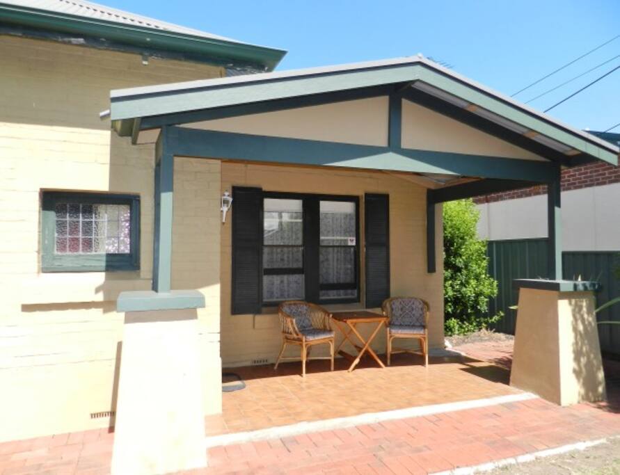 Front of the house, window is that of your room.