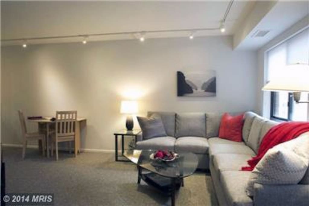 Living Room and dining area
