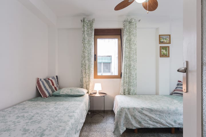 Chambre avec lits jumeaux