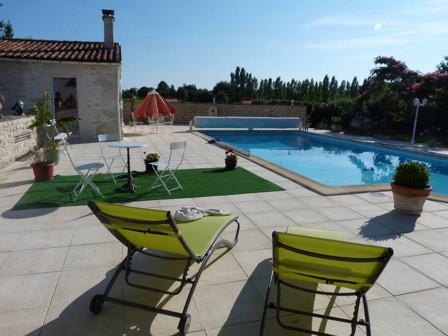 Piscine au sel