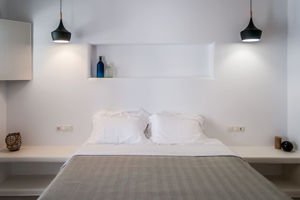 ... white and soft lines decoration make you relax...