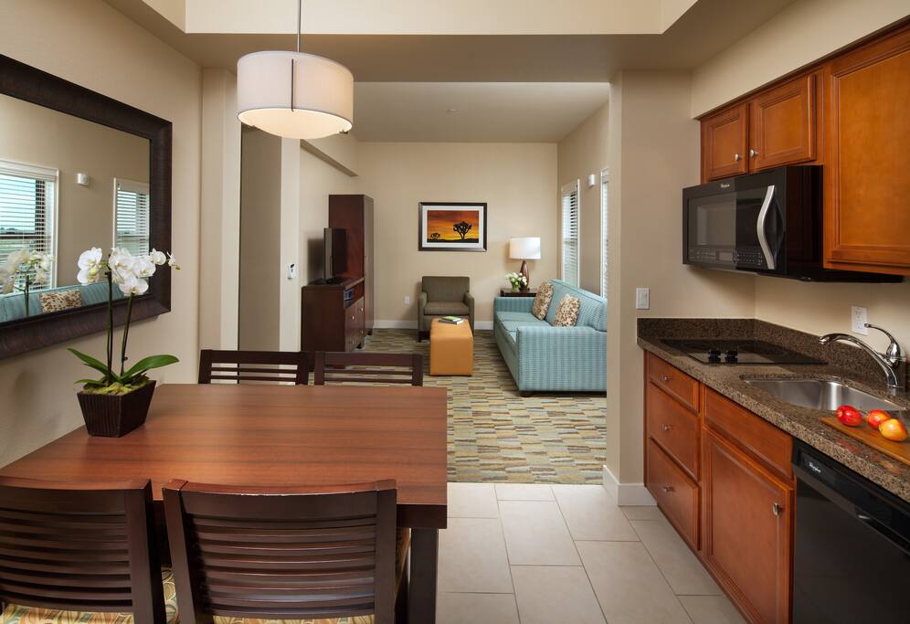 Dining and Living Room View