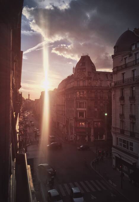 View from the window.