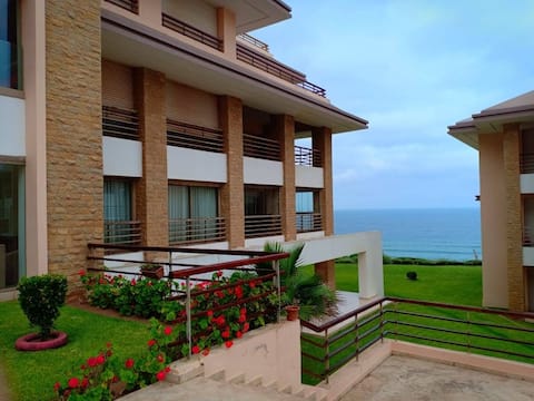 Plage des nations appartement with swimming pools