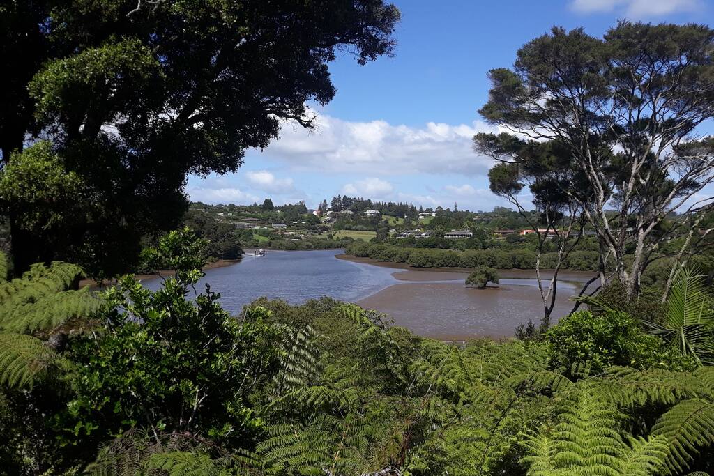 Inlet River view at low tide