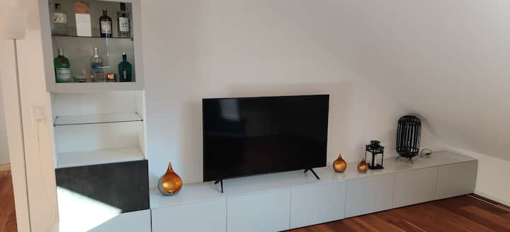 TV en la sala de estar