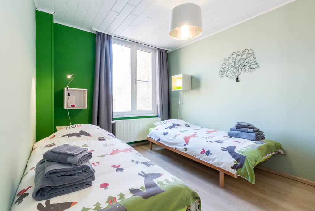 slaapkamer 2 op de 1ste verdieping