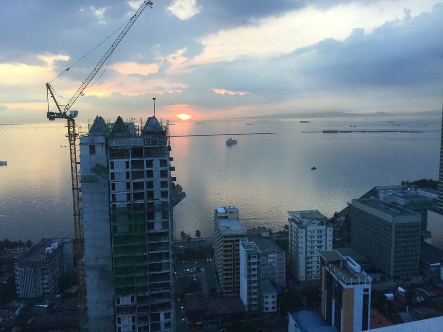 Manila Bay partial view