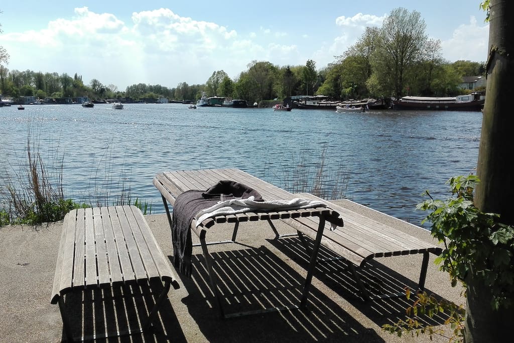 A great spot for breakfast or long summer evenings