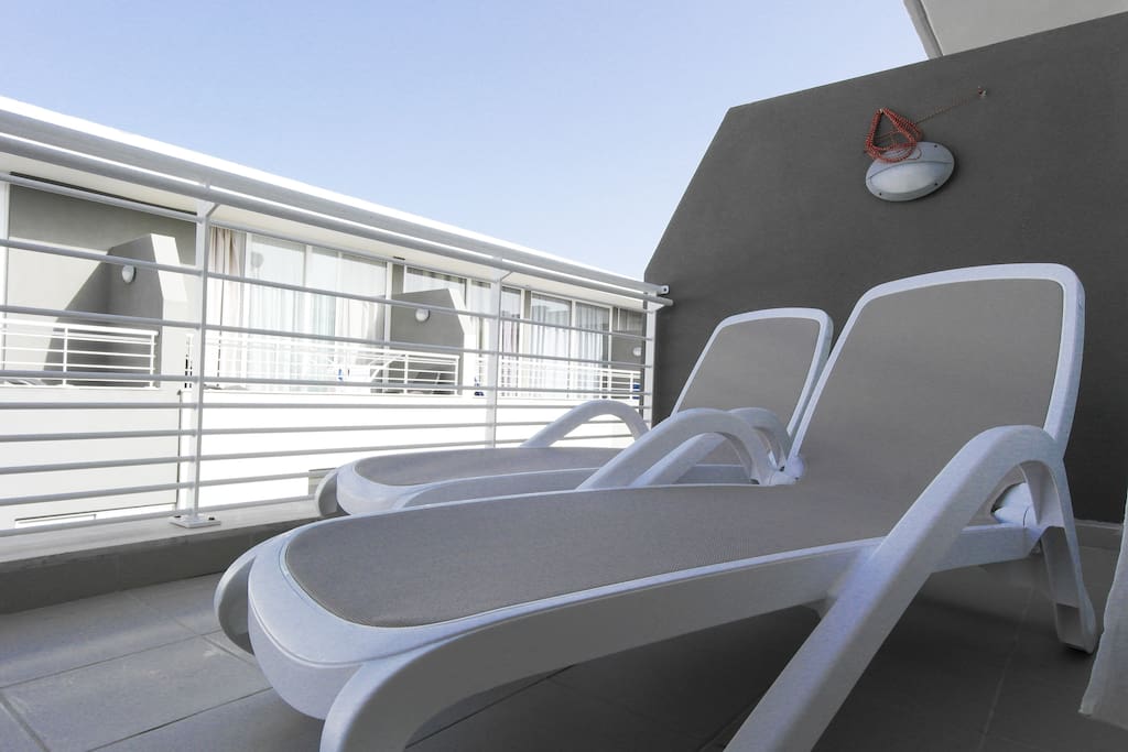 Lovely sunny terrace
