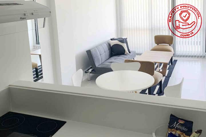 Apartamento mobiliado em Puerto Madero, 1 quarto