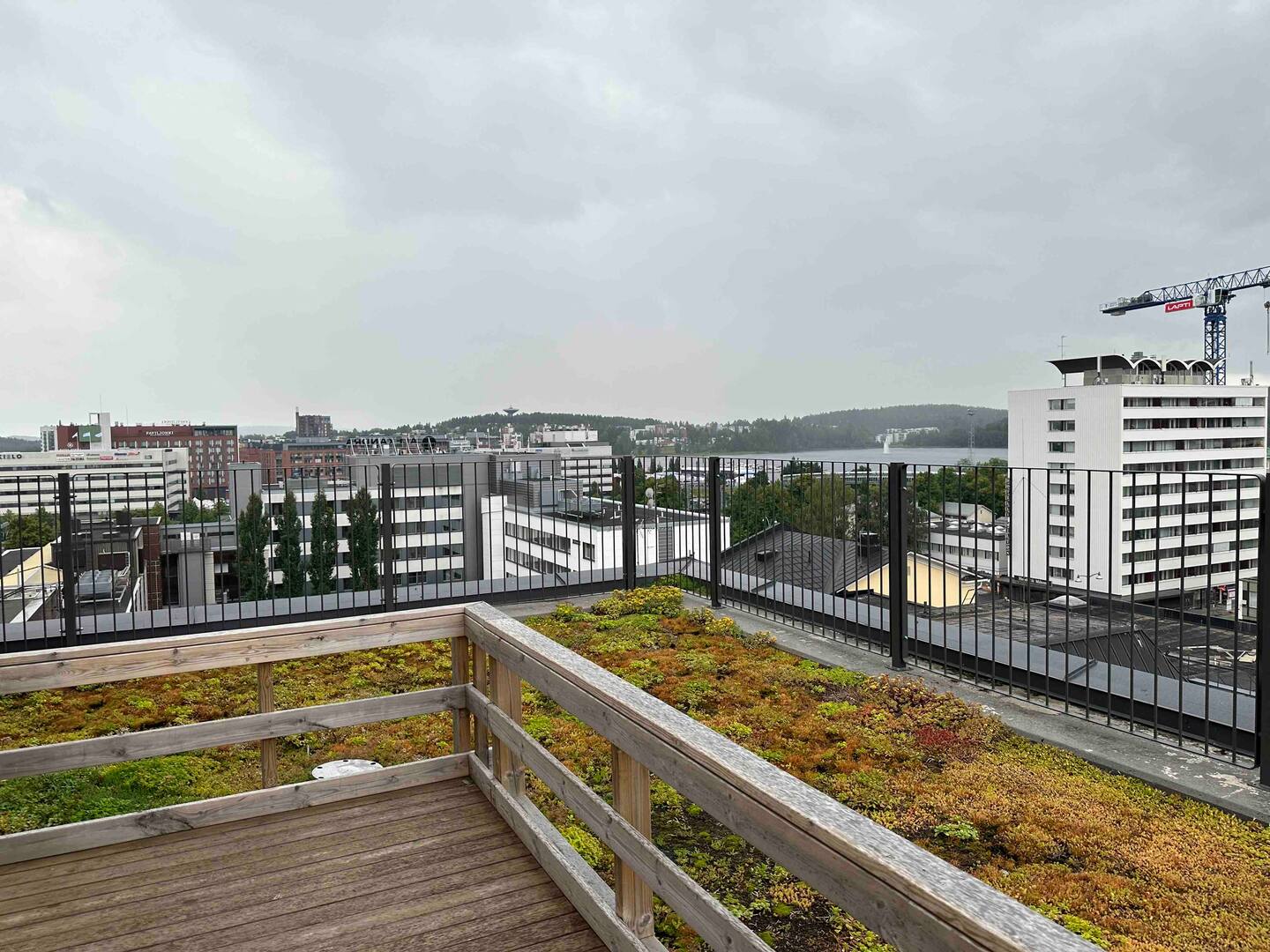 Kotoisa Cityasunto | Ydinkeskustassa |Kattoterassi 4