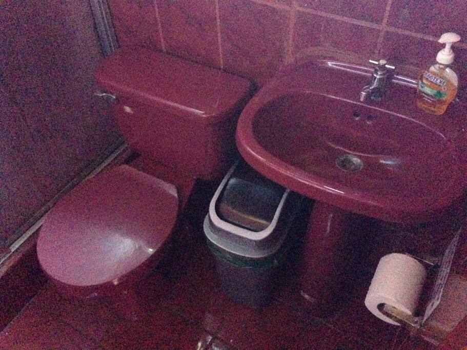 Yes it has private bathroom with hot water.